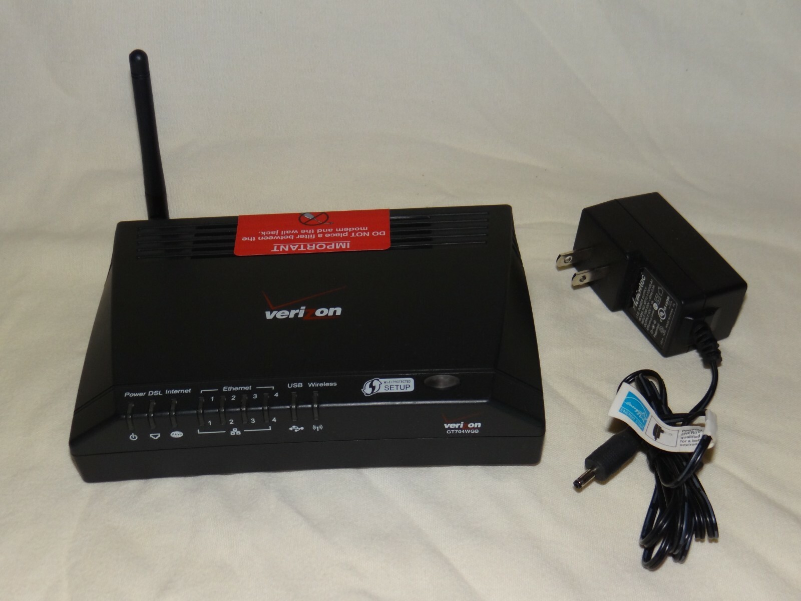 Verizon Actiontec - Router, Model: GT704-WGB