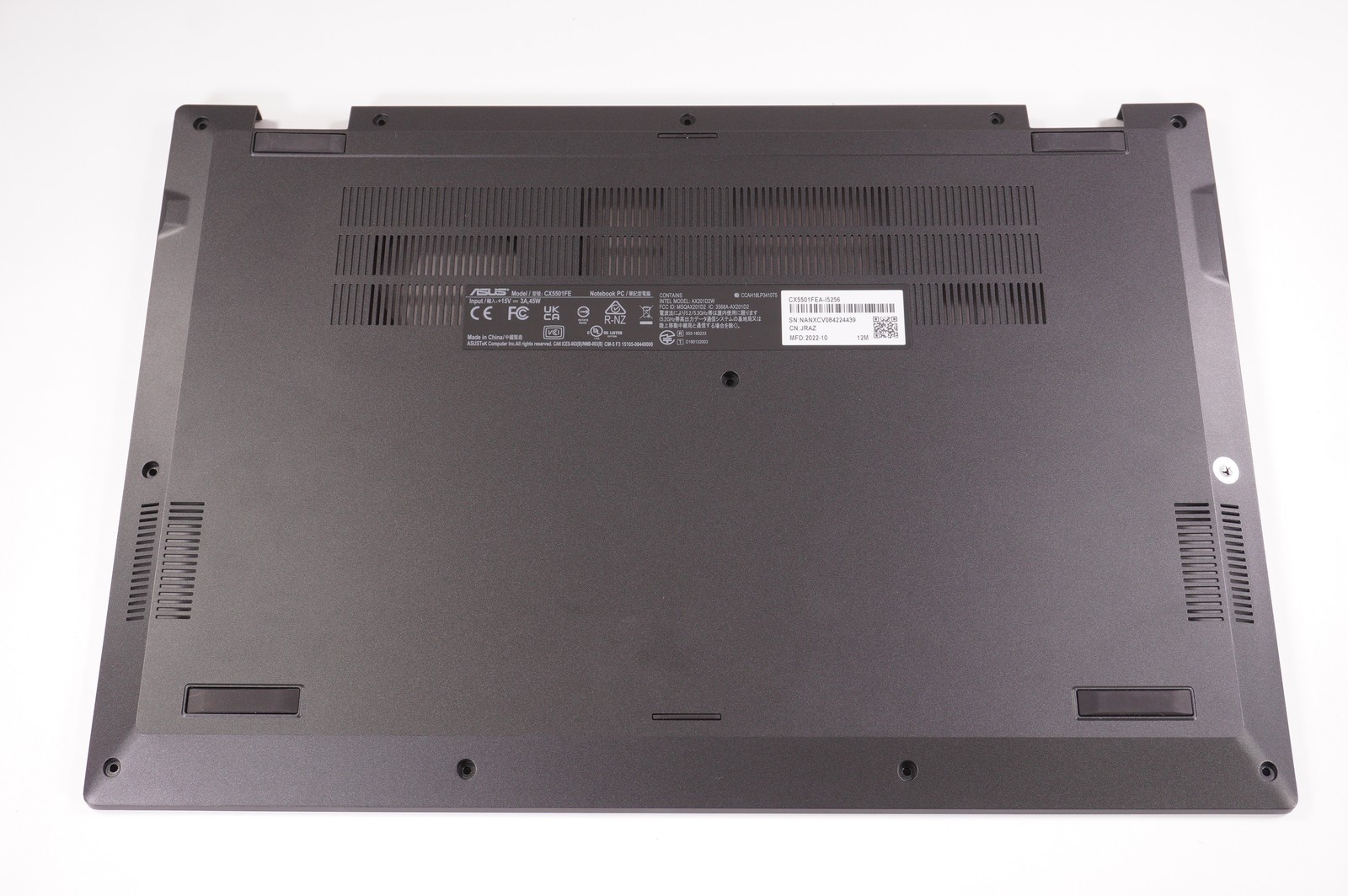 90NX0362-R7D010 Asus CX5500FEA-2B BOTTOM CASE AASY CX5501FEA-I5256