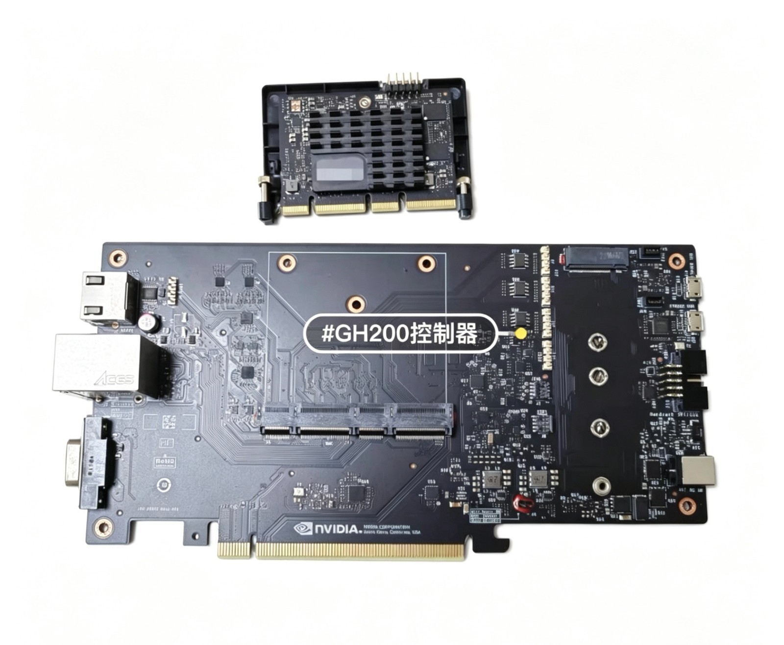 NVIDIA GH200 Controller & HMC Baseboard for H100 H200 H800 AI Accelerator