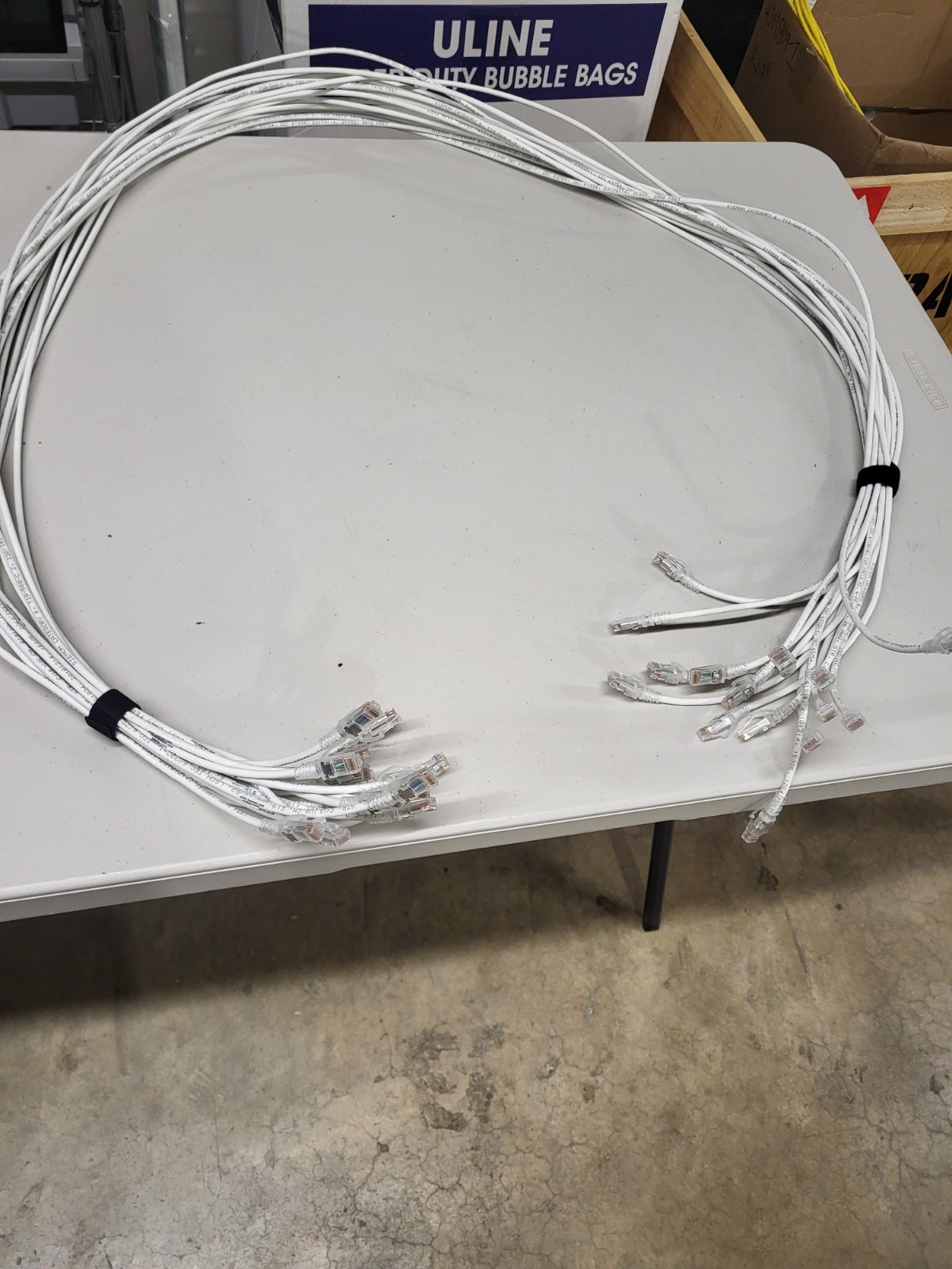 Siemon MC6-07-02 Patch Cords  7 Feet White LOT OF 25