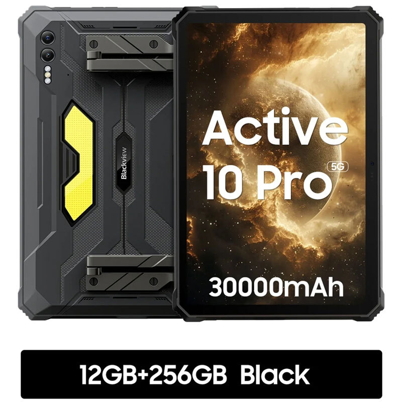 11" Blackview Active 10 Pro 5G Rugged Tablet Android Mobile Waterproof 30000mAh