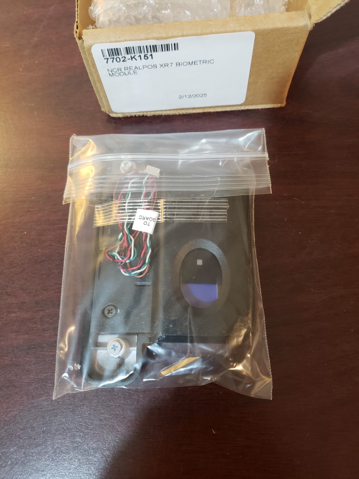 NCR 7702-K151 Biometric Module, for the RealPOS XR7 and X-Series Displays NEW