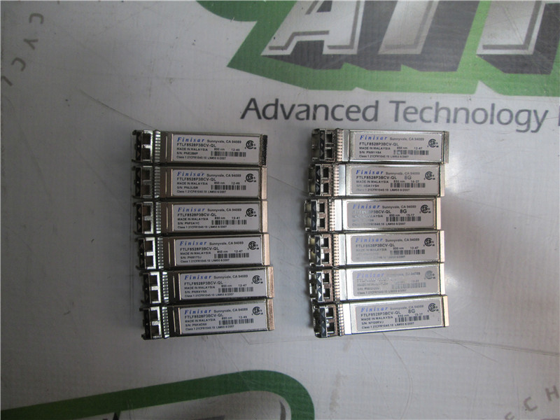 Finisar FTLF8528P3BCV-QL Transceiver Module 10Gbps 850nm LC Connector Lot of 12
