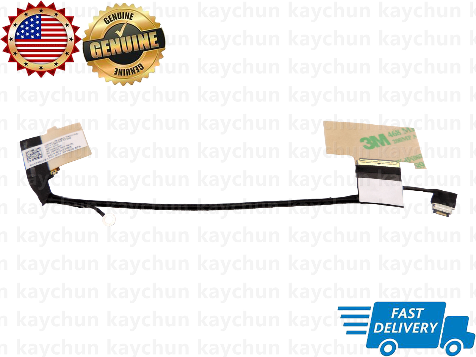 Genuine LVDS LCM LCD LED Video Display Screen Cable 6017B0763702 FHD Touch 30pin