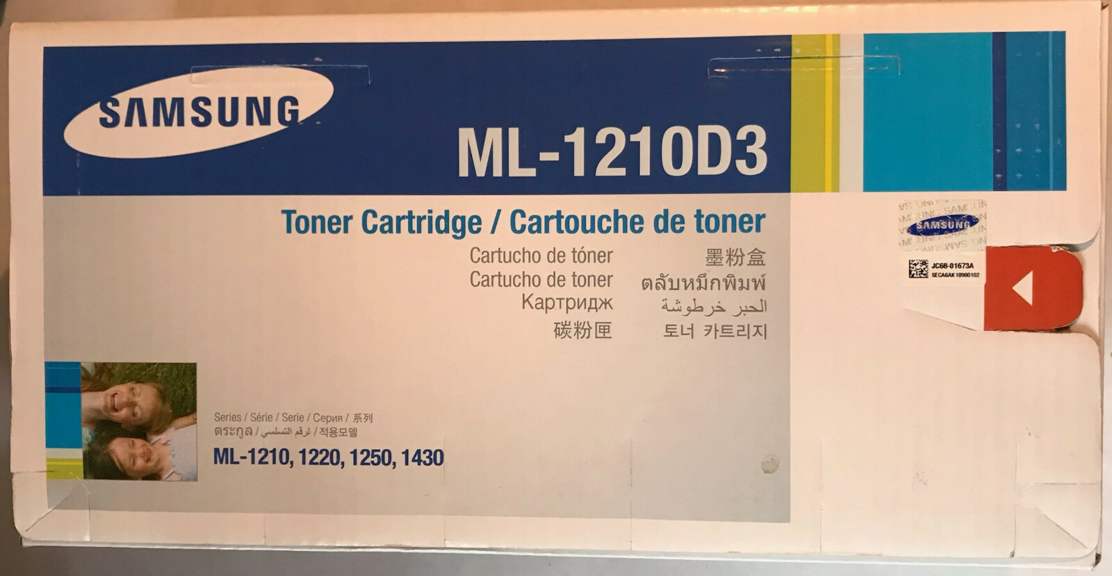 Genuine Samsung ~ ML-1210D3 ~ Replacement Toner Cartridge ~ Brand New ~ Sealed 