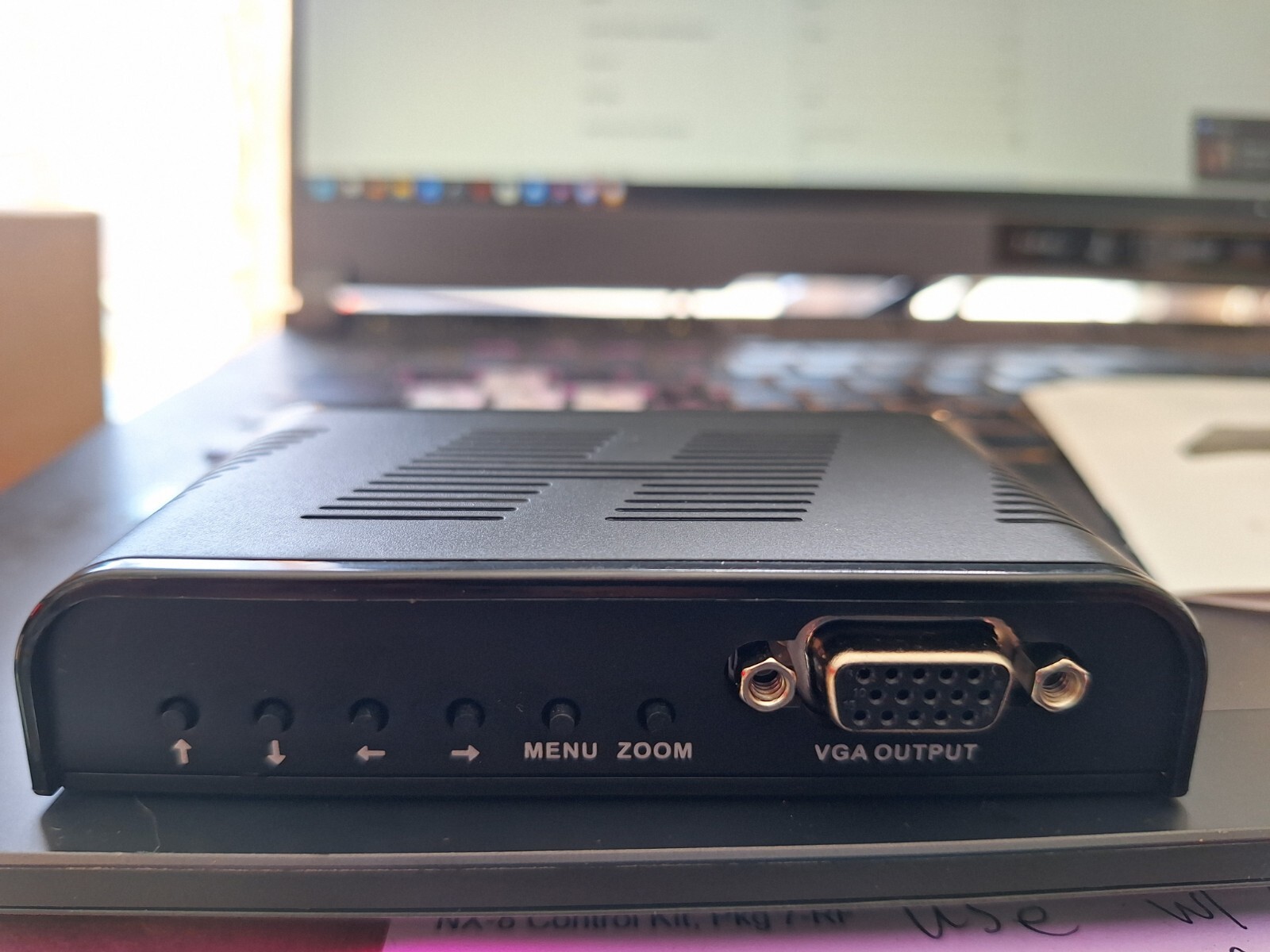Unbranded Video Converter K3016 VGA to Composite/S-Video/VGA Converter