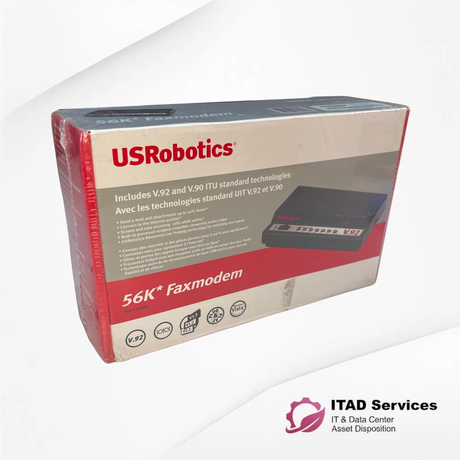 US ROBOTICS USR5686G 56K External Fax Modem - BRAND NEW