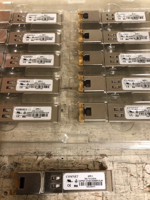 ComNet SFP-1 Copper Gigabit SFP Module – RJ45 Transceiver – New Open Box