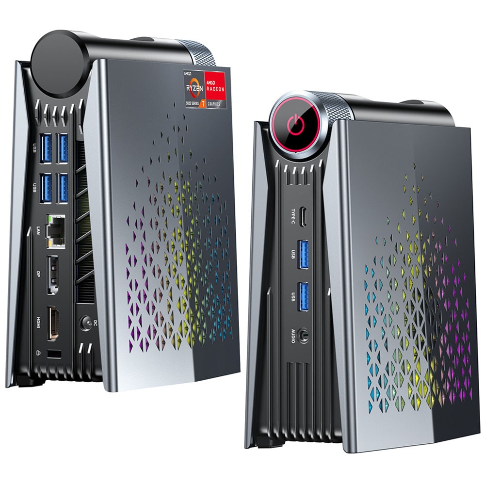 ACEMAGIC S3A Mini Gaming PC,AMD Ryzen 7 H255,16GB LPDDR5 512GB SSD,Win11Pro WiFi