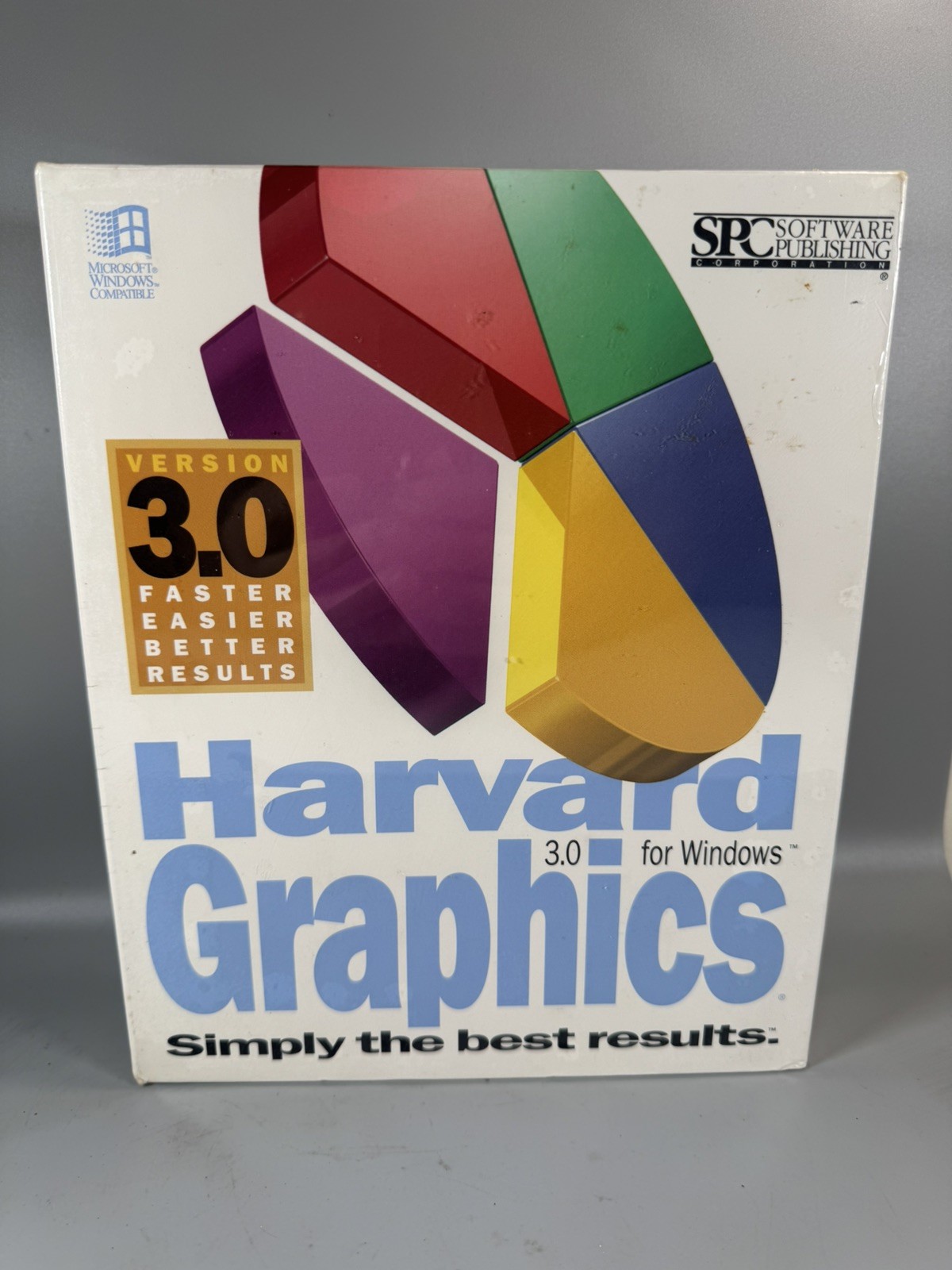 Harvard Graphics 3.0 for Windows (1994) – New, 3.5” Disks, Sealed Box