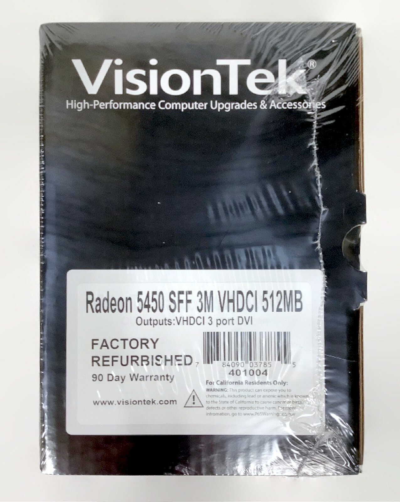 VisionTek 401004 Radeon 5450 SFF 3M VHDCI 512MB DVI VGA Video Graphics Card