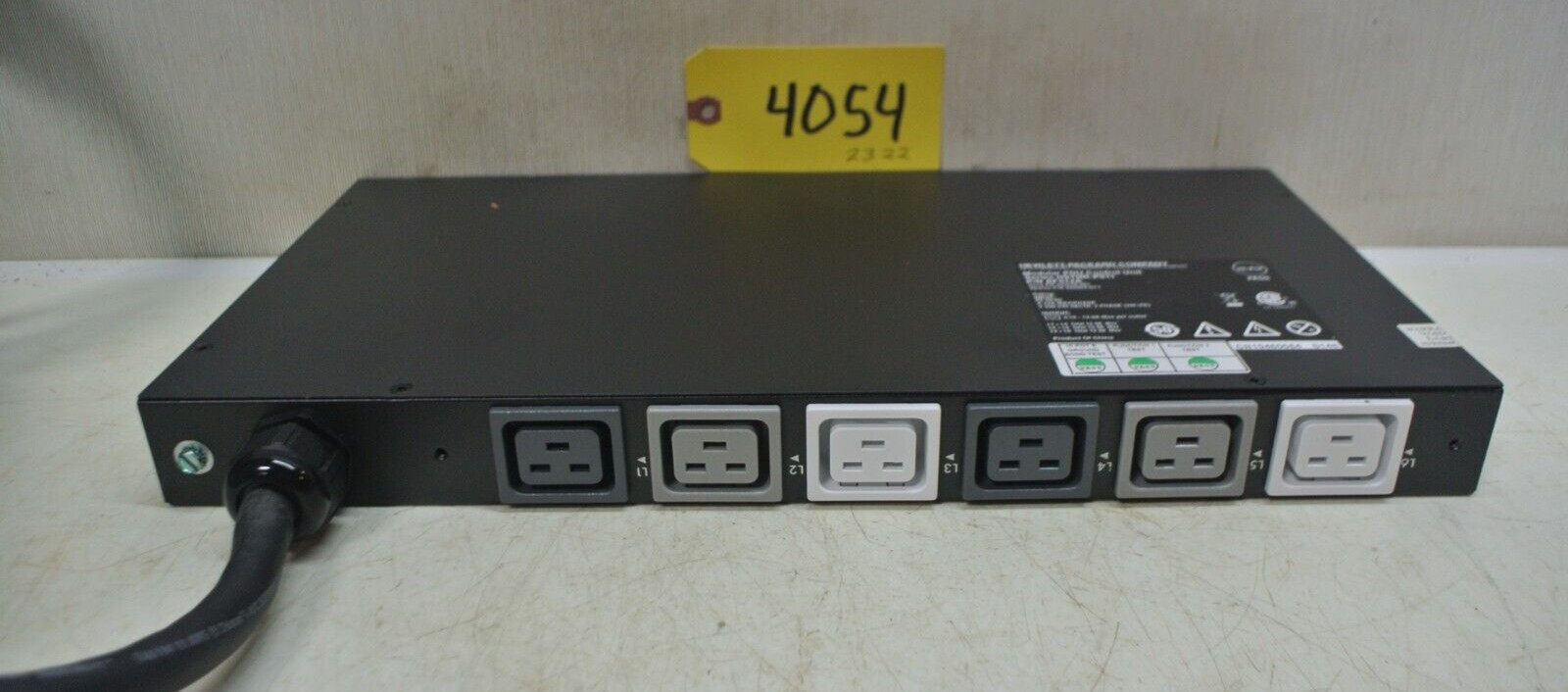 Hewlett-Packard Modular PDU Control Unit, P/N AF512A, 200-240V, 3PH RARE TOOL