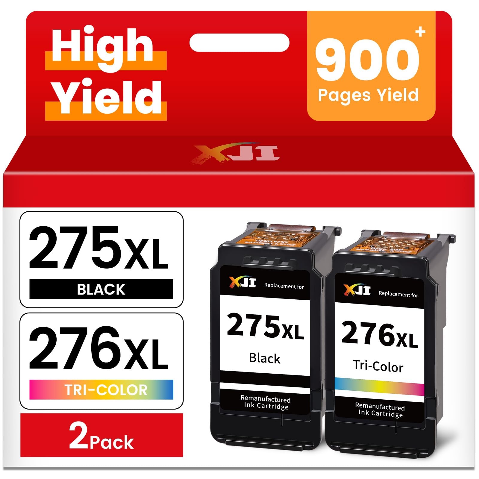 275XL 276XL Replacement for Canon 275 276 Ink Cartridges TS3700 TR4700