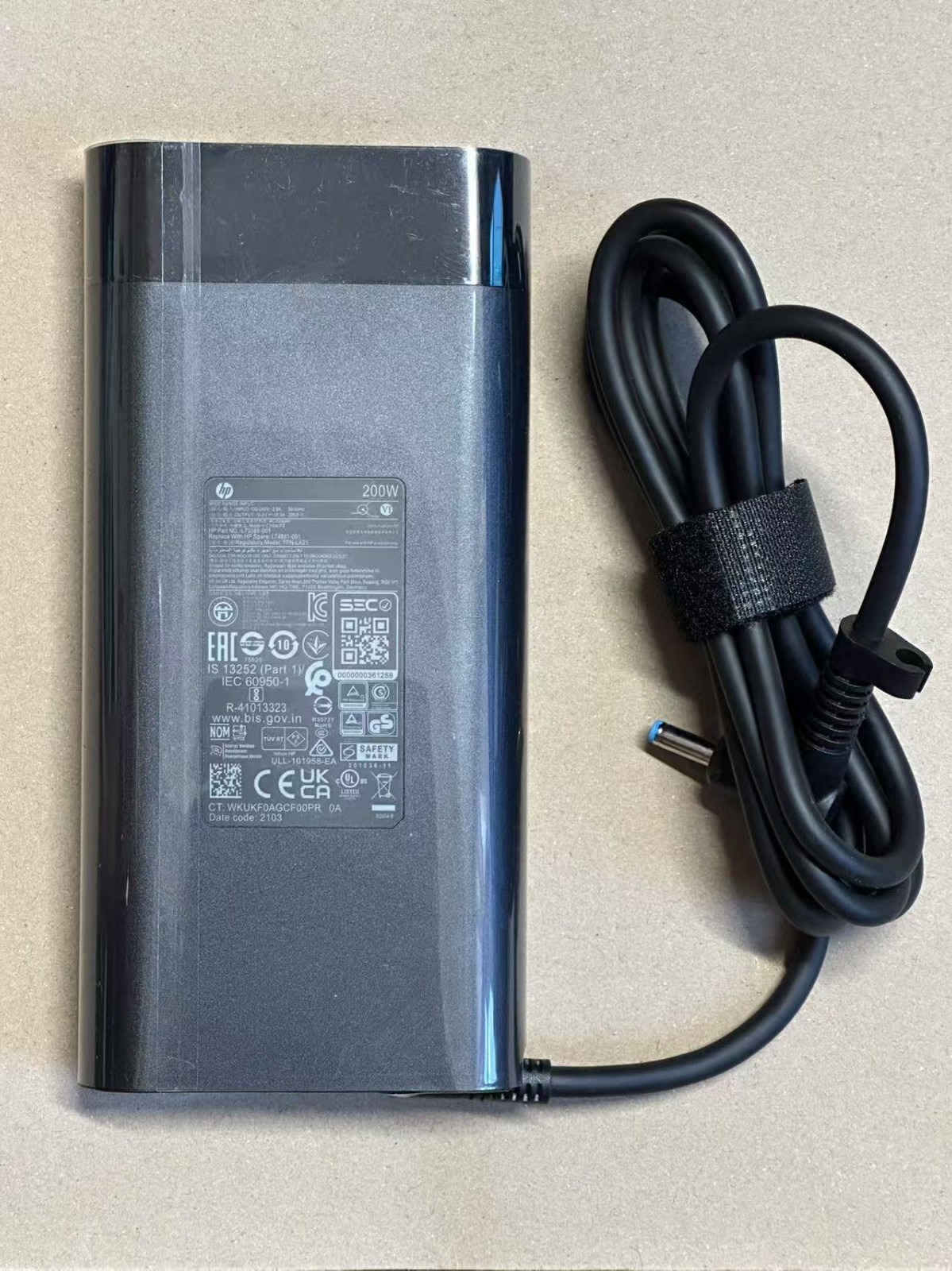 Genuine HP 200W AC Adapter Charger TPN-LA21 for Omen Pavilion Victus ZBook