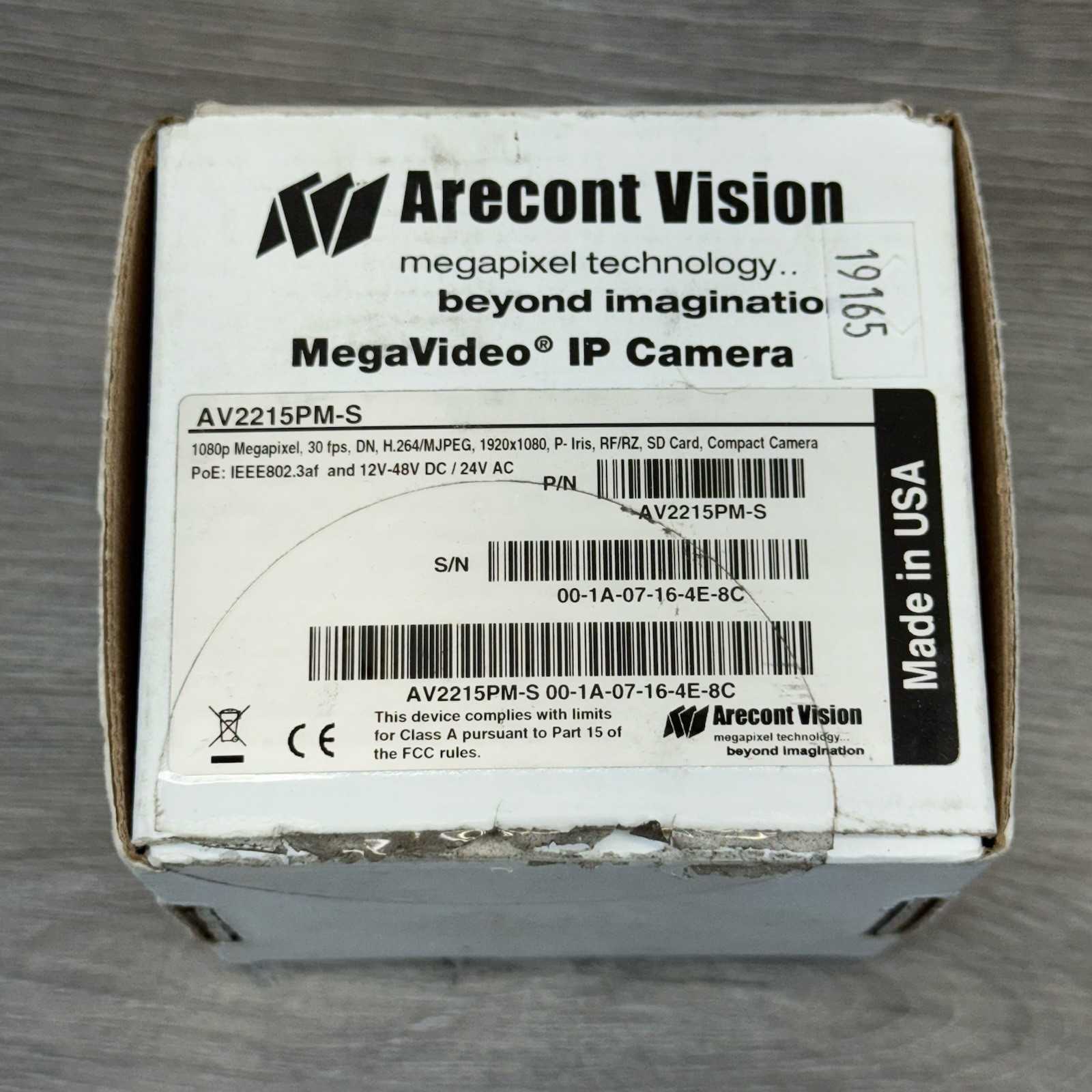 Arecont Vision AV2215PM-S  MegaVideo 2 MP Camera
