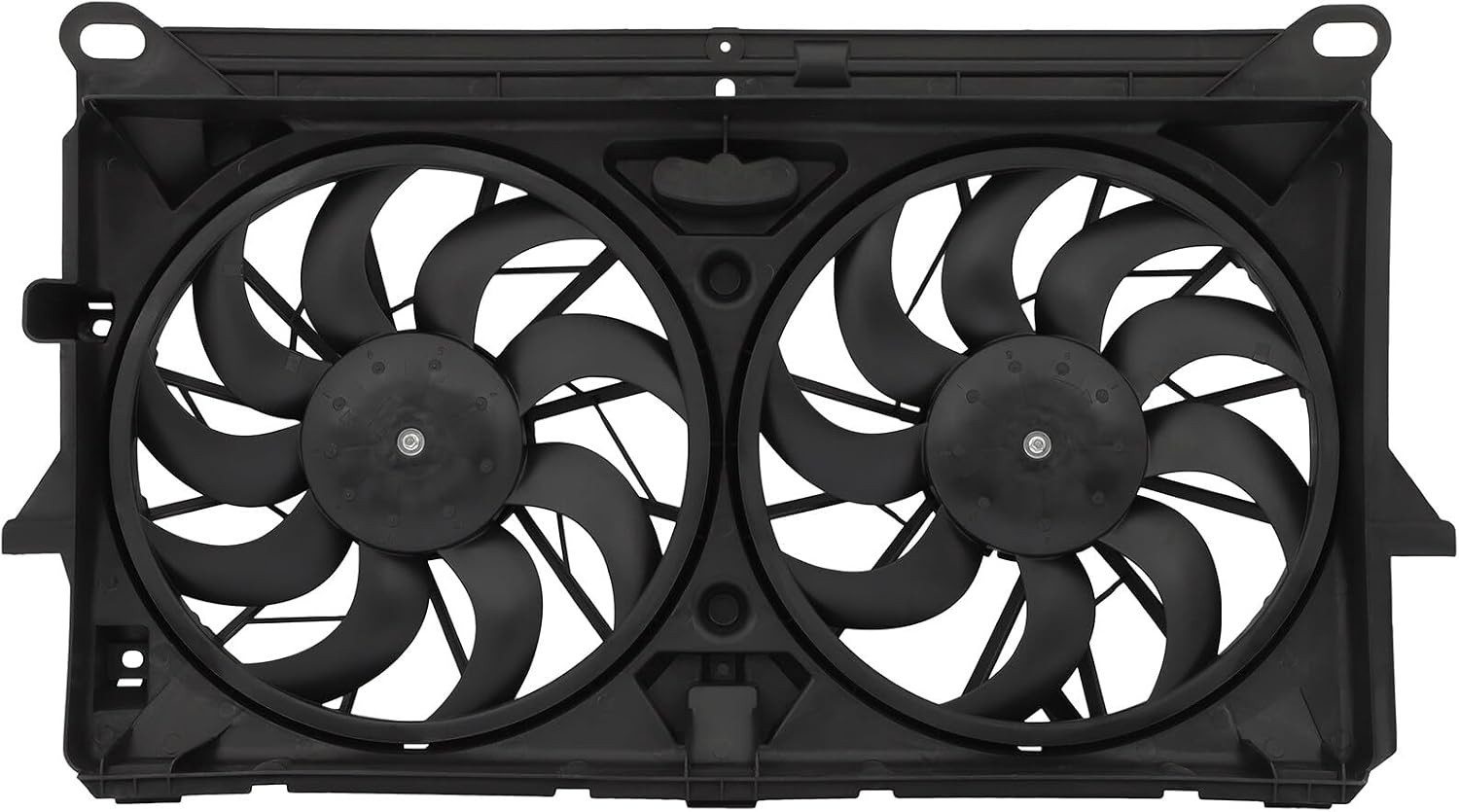 Radiator Electric Cooling Fan GM3115212 Engine Slim Fan Fits for 2005-2006 Black