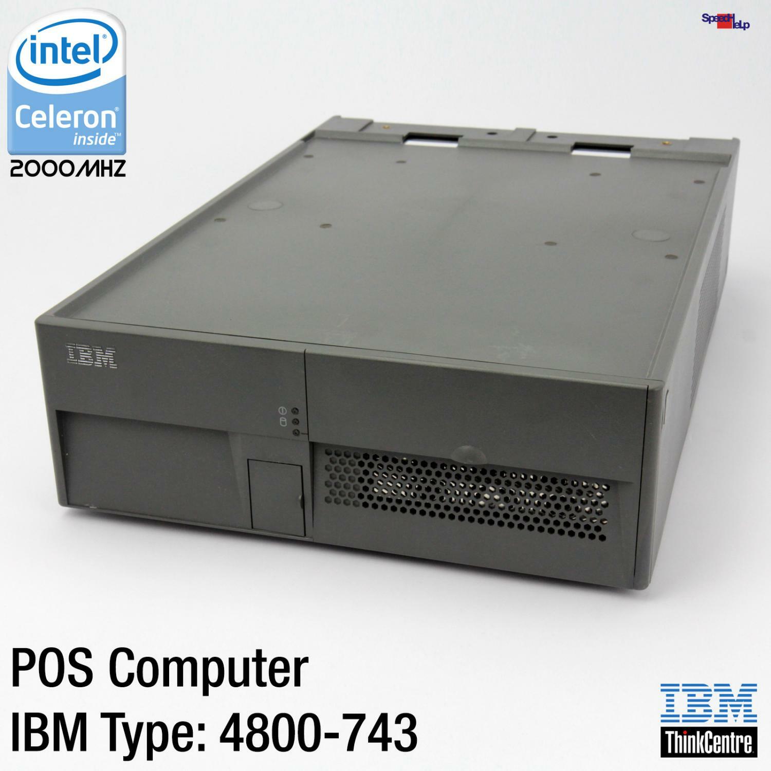 IBM POS SYSTEM 4800-743 COMPUTER PC PARALLEL RS-232 POINT Of SALE SUREPOS KASSEN