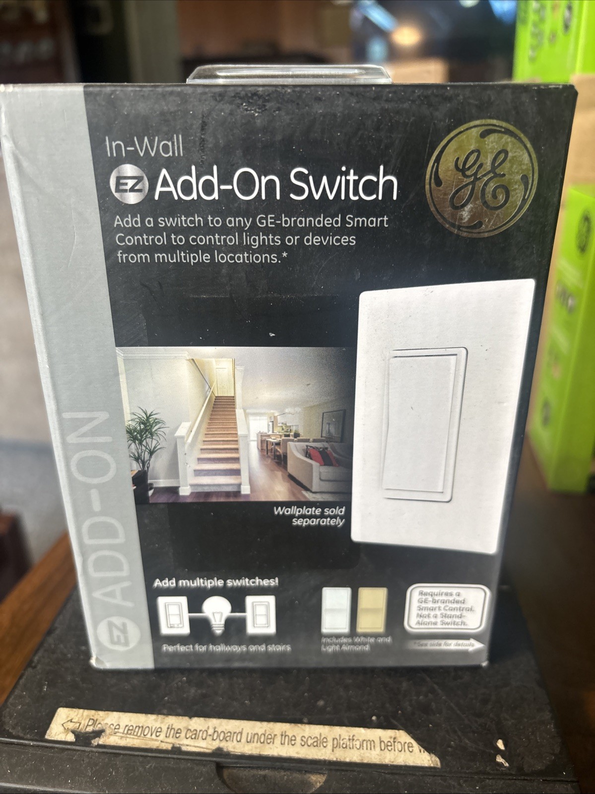 GE In Wall EZ Add On Switch ZW2004 Smart Control