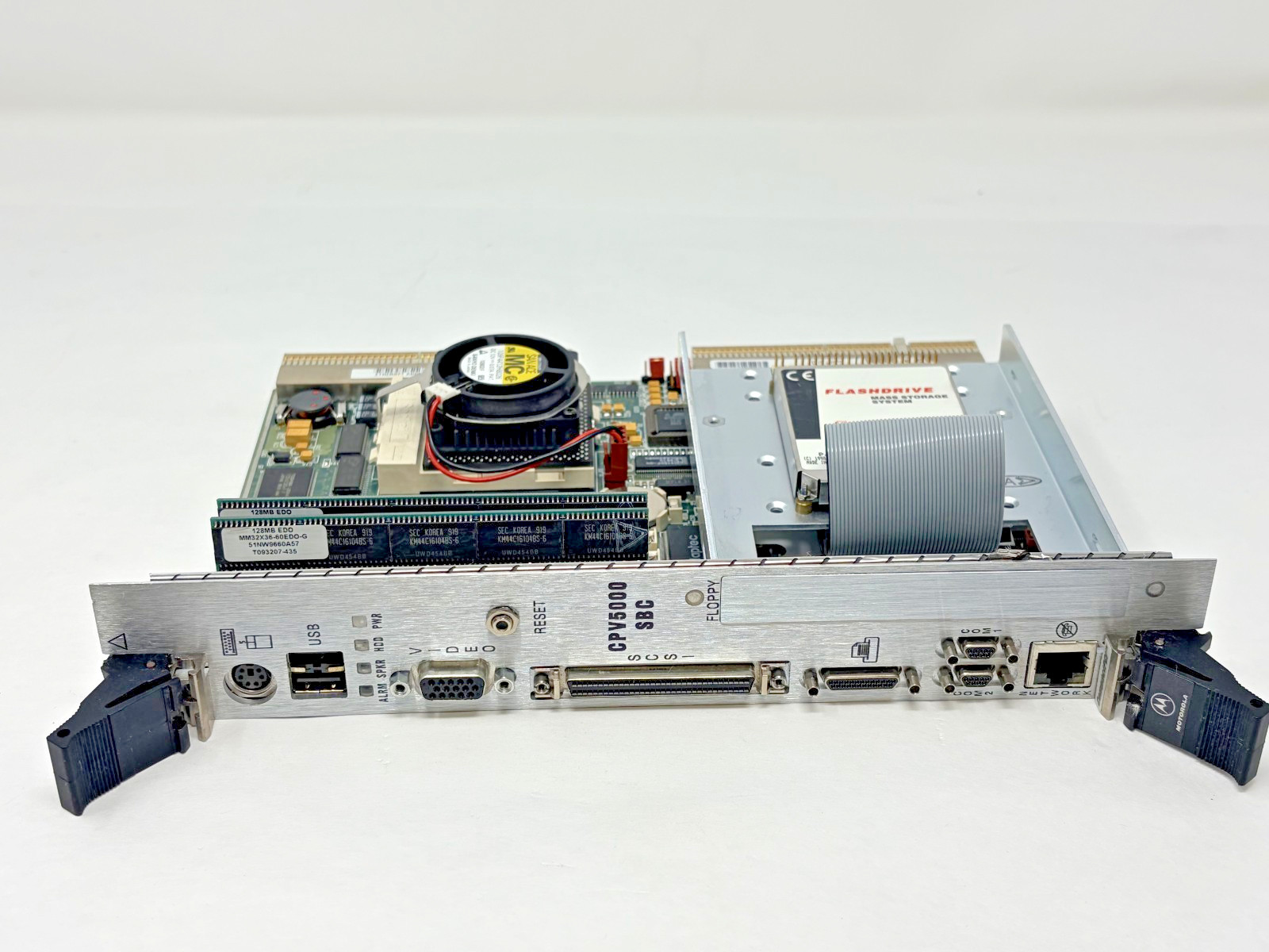 Motorola CPV5000 SBC CompactPCI CPU Board 01-W3348F 04C
