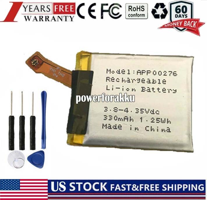 For APACK APP00276 Battery Akku For Rechargeable Li-ion Batteria 330mAh 3.8V