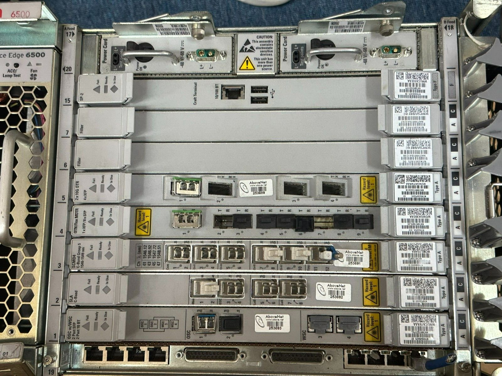 CIENA 6500 Optical Multiservice Edge 6500  (Check Description)
