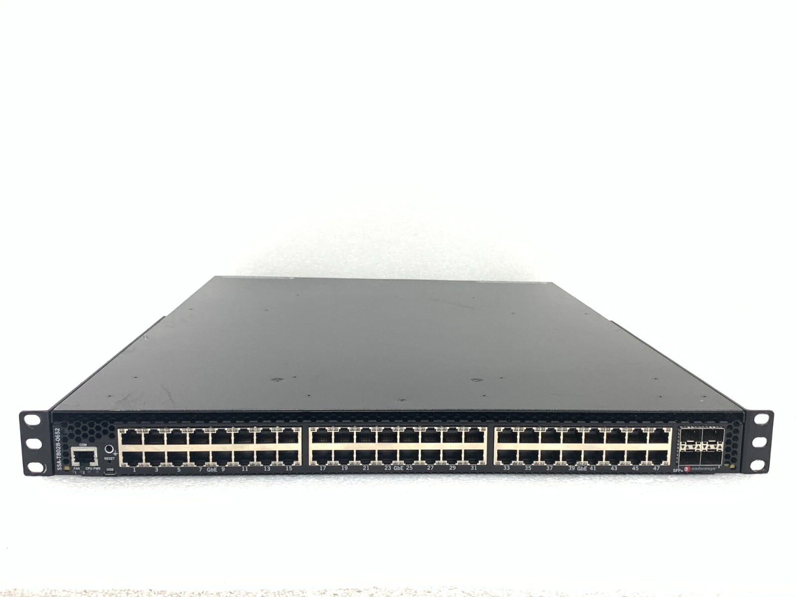 Enterasys Networks S-Series SSA-T8028-0652 Ethernet Switch nice unit NO PSUs 