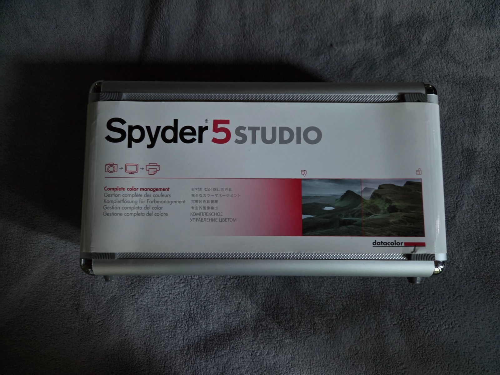 Datacolor Spyder5STUDIO Complete Color Calibration Kit SpyderPRINT Cube Open Box