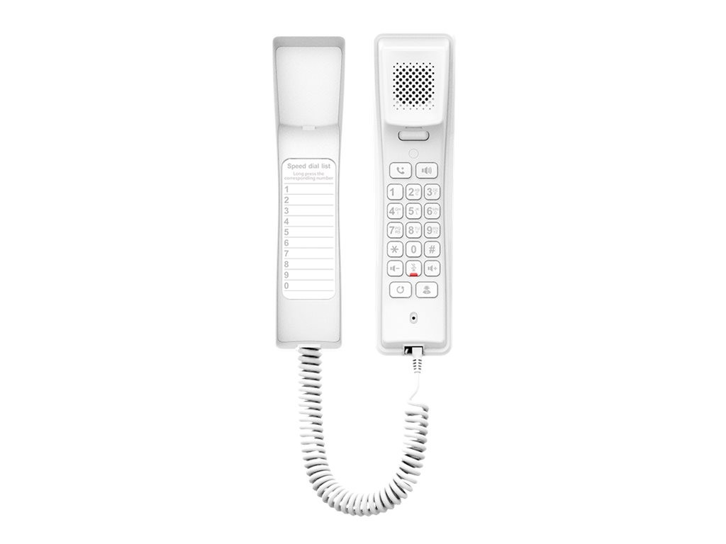 Fanvil H2U-W H2U Compact IP Phone White SIP POE Voip Phone Voice over ip DHCP