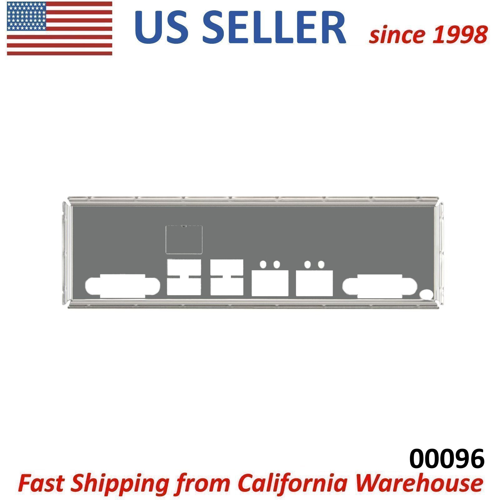 IO Shield MCP-260-00096-0N for SuperMicro X10DRD ITP INTP 2U+ Server Motherboard