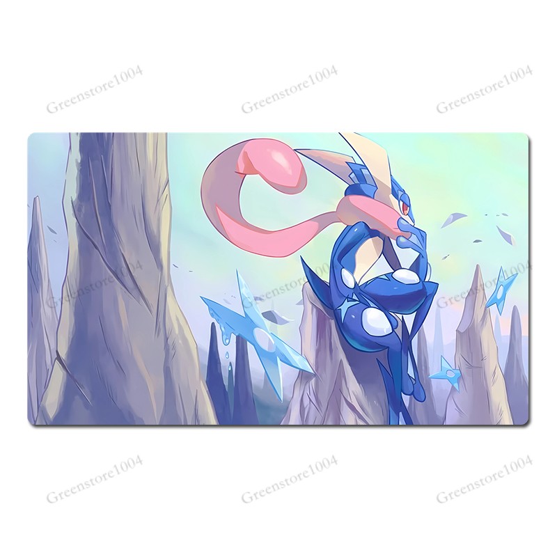 Greninja Board Game Pokemon Table Playmat TCG CCG Mat Card Play Pad Mousepad