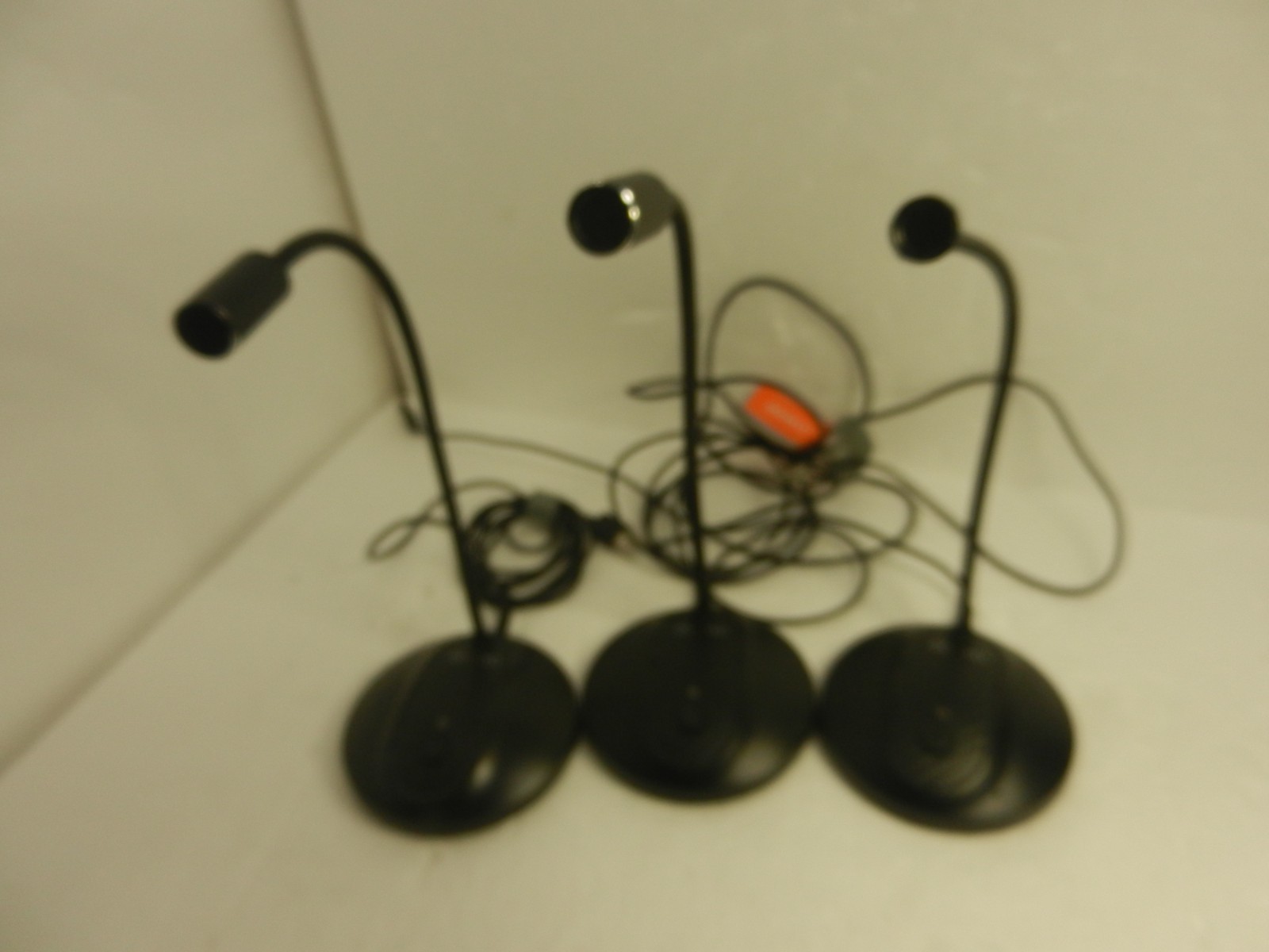 3X LOT - Jounivo Desktop Microphone USB plugin Gooseneck tabletop MIC