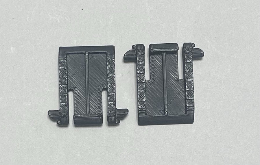 3D Printed Dell Keyboard N6250 Replacement Feet / Stands / Legs PETG Pair of 2