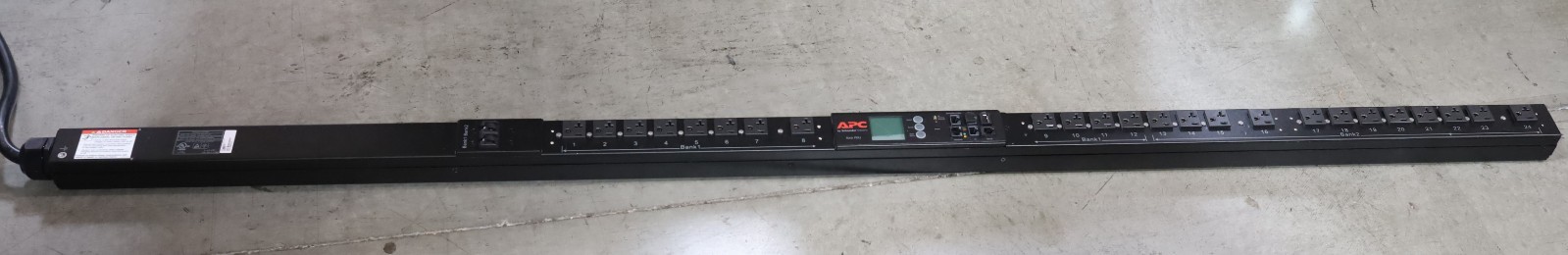 APC AP8932 Switched Rack PDU 2G 0U 30A 100V 24 NEMA 5-20R outlets LA Pickup