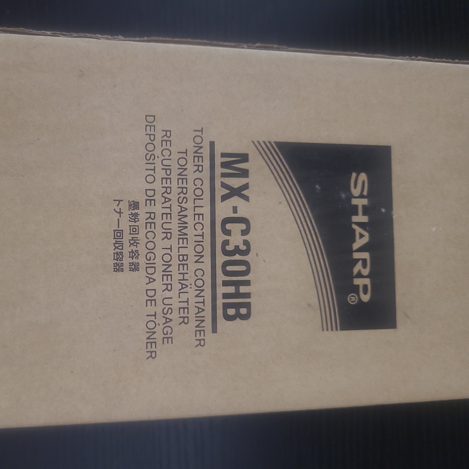 Sharp MX-C30HB Toner Collection Container MX C250 C300 C301 C303
