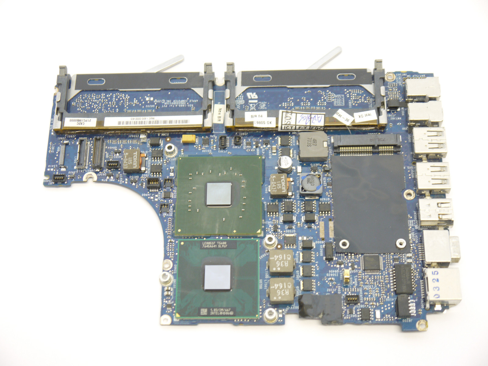 Logic Board 820-1889-A for Apple MacBook 13.3" A1181 2006  2007 Core 2 Duo T5600