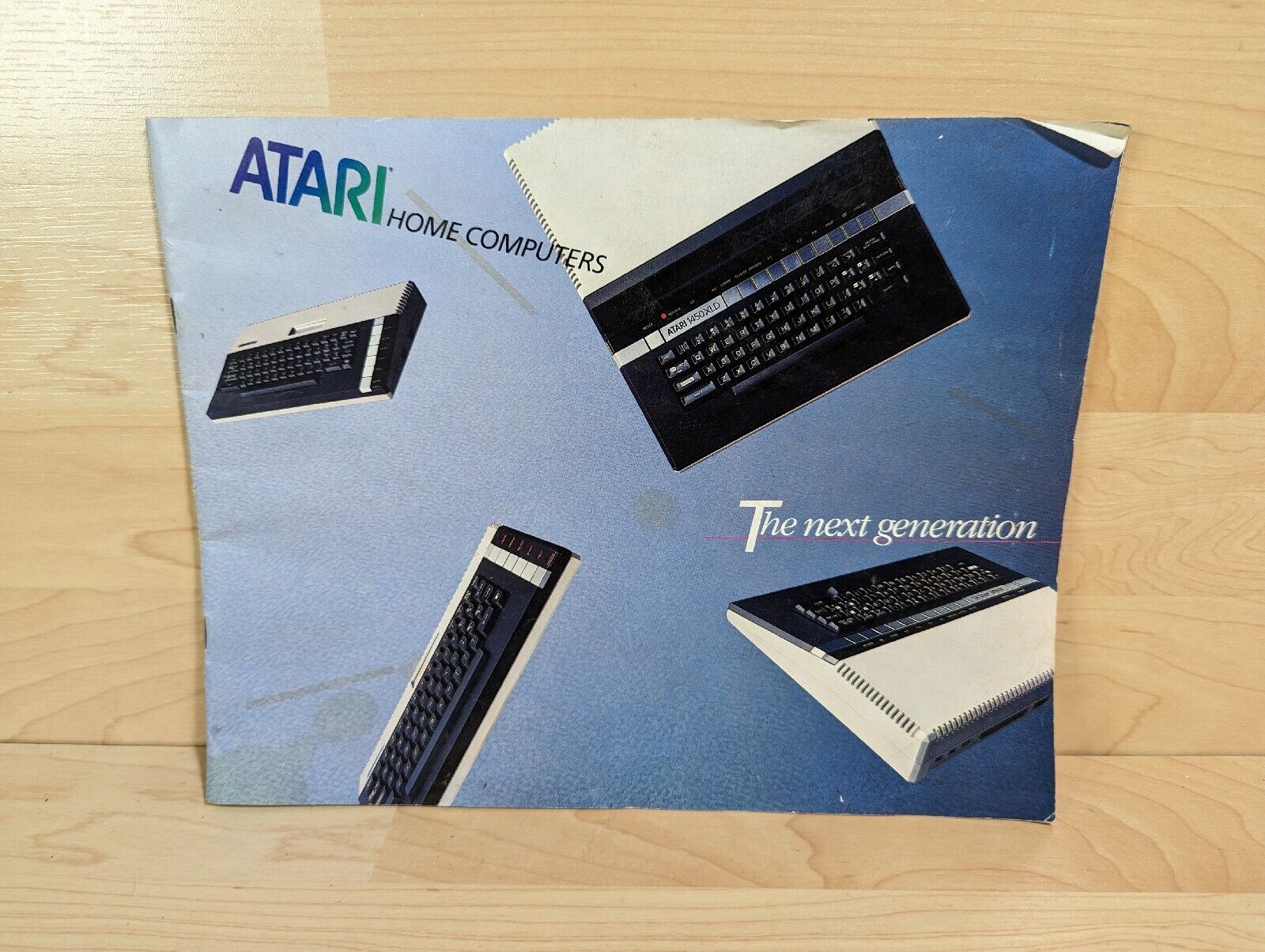 Vintage ATARI 1450XLD Home Computer System MANUAL INSERT BOOK ONLY