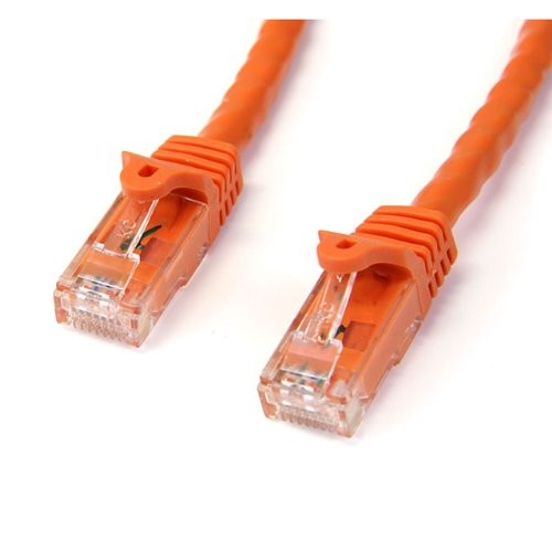 Startech IT N6PATCH75OR 75ft Orange Cat6 UTP Patch Cable RJ45 M-F