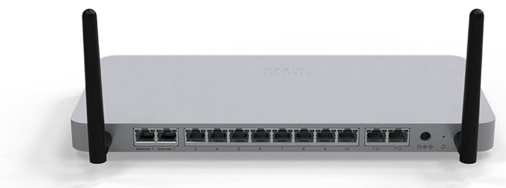Cisco Meraki MX68W-HW Wireless Router/Firewall