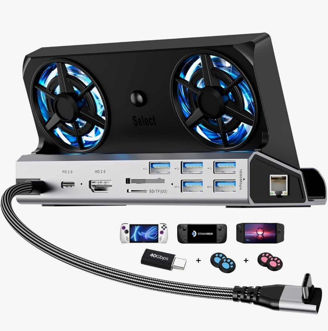YCE 13-in-1 Steam Deck Dock Station For Switch/ROG Ally/Legion Go *DISCOUNTED*