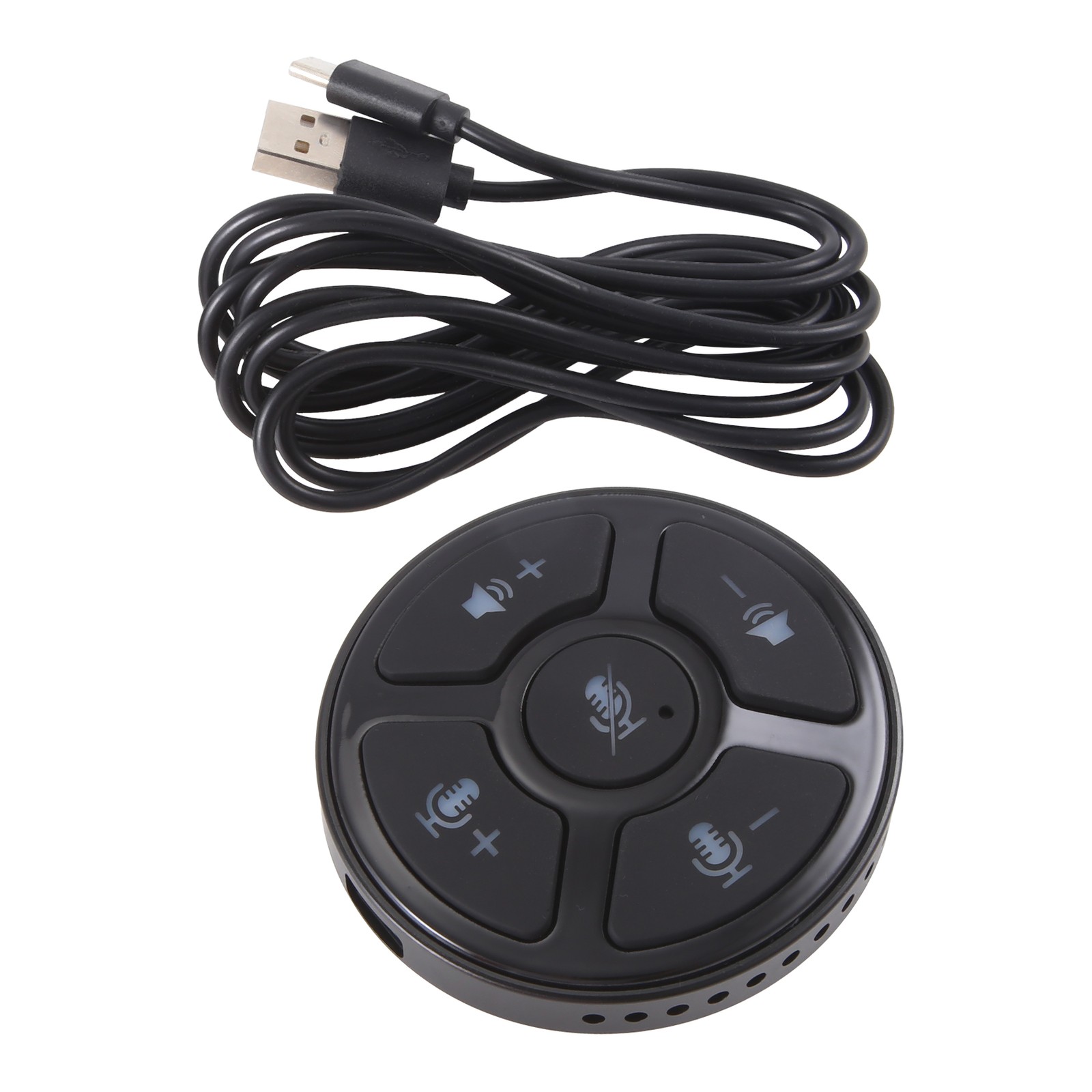 Desktop USB Conference Microphone Speaker 360° Omnidirectional PC Computer4566