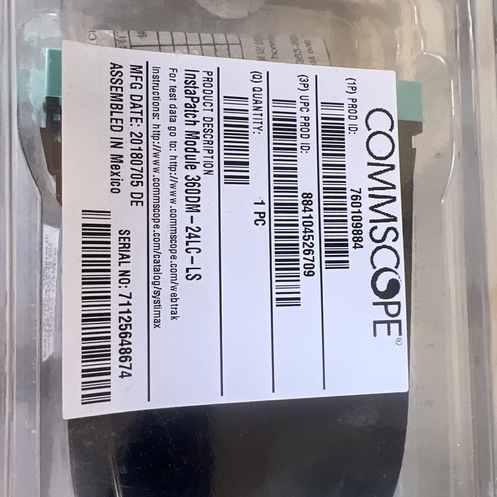 CommScope InstaPatch Module 360DM-24LC-LS A300914