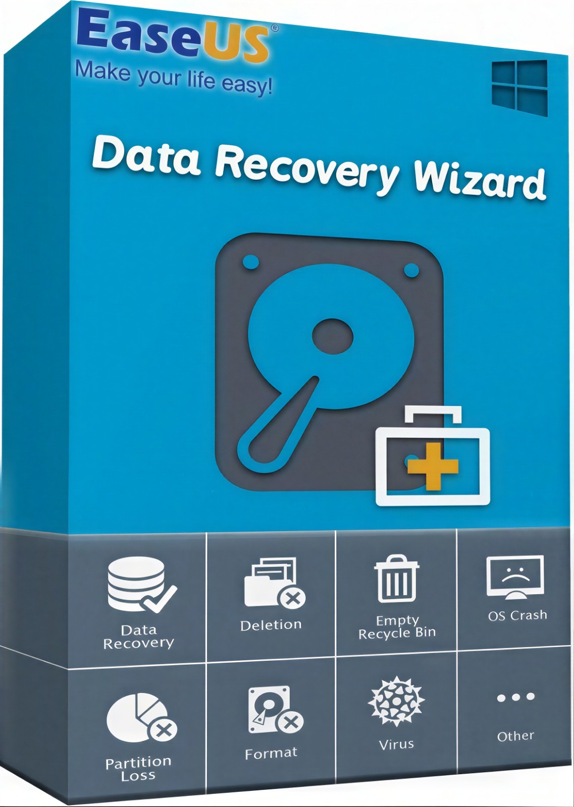 EaseUS Data Recovery Wizard Bootable DVD/USB