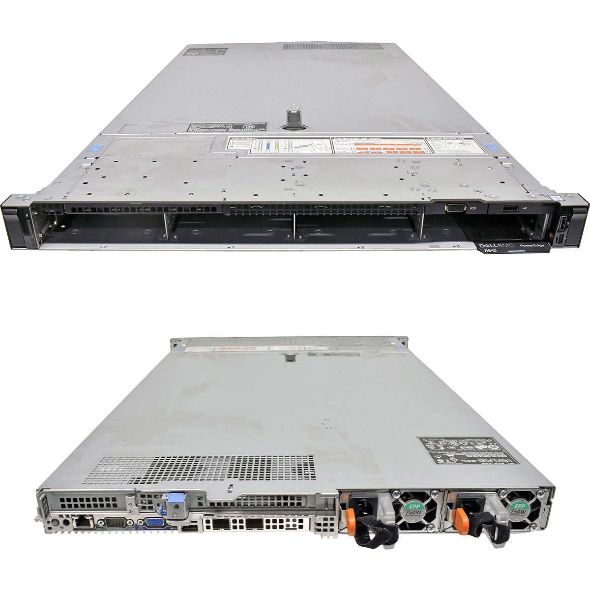 Dell Poweredge R640 no CPU no RAM PC4 2x Heatsink SATA 4x 3.5 Bay + 2x 2.5 Bay