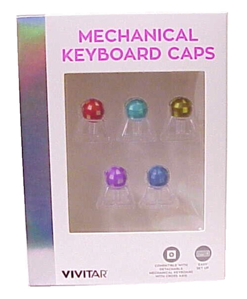 VIVITAR MECHANICAL KEYBOARD CAPS 2024 (BALLS) BRAND NEW AND FACTORY SEALED