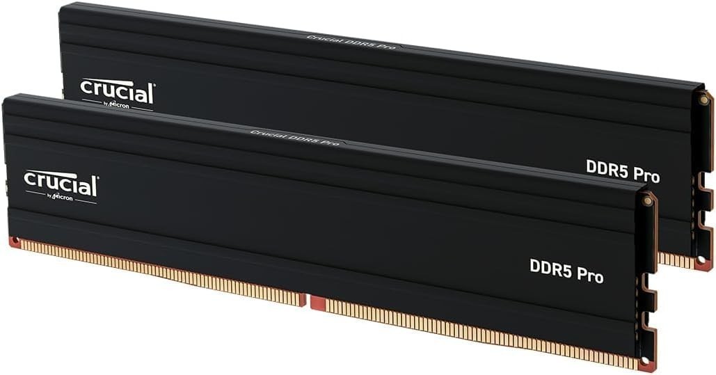 Crucial Pro DDR5 6000MT/s 48GB 2x24GB UDIMM CL48 CP24G60C48U5.M8BR