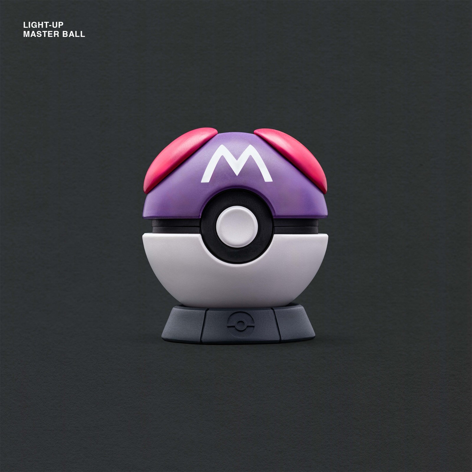 S-Craft LIGHT-UP MASTER BALL Artisan Pokemon Keycap Holder