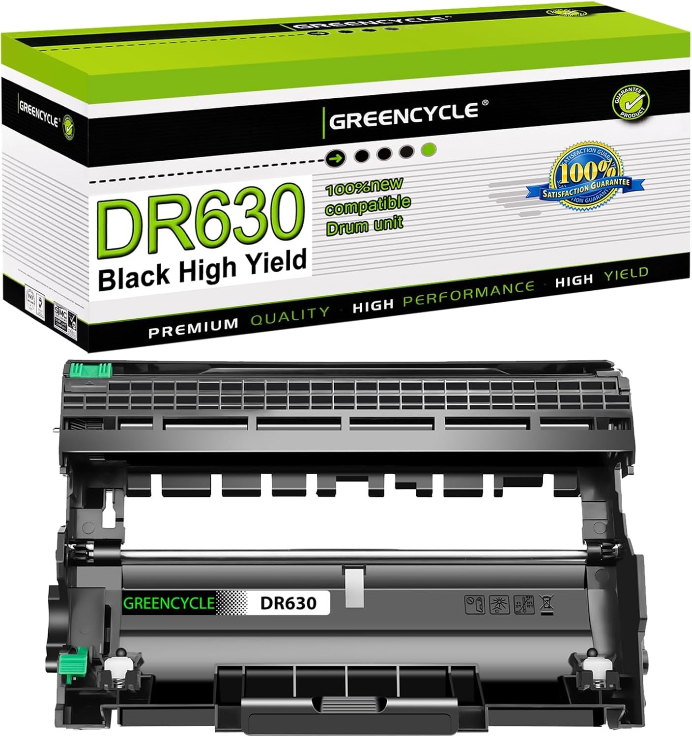 1PK DR630 DR630 Drum Unit for Brother HL-L2300D HL-L2320D HL-L2340DW Printer