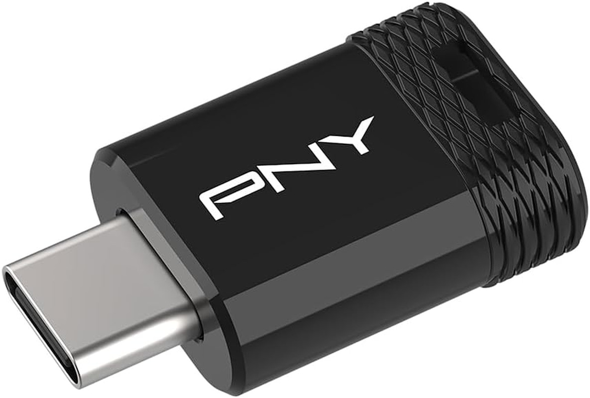 PNY Elite-X Fit 256GB USB 3.2 Type-C Flash Drive, High-Speed Performance