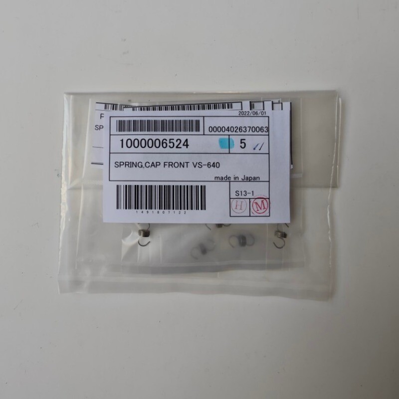 5PC Roland RF-640A XF-640 XR-640 RA-640 SPRING,CAP FRONT VS-640 1000006524