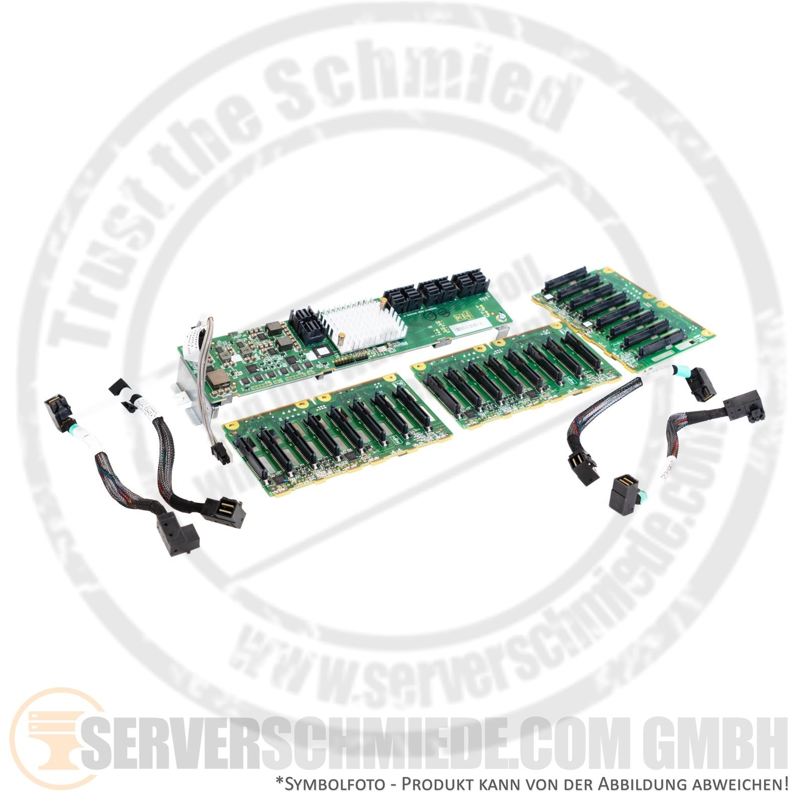 Fujitsu RX2540 M1-M5 24x 2.5" SFF SAS Expander Drive Backplane Kit A3C40181407